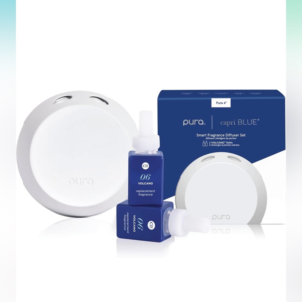 Capri Blue Pura 4 Smart Home Fragrance Volcano Scent Diffuser Kit